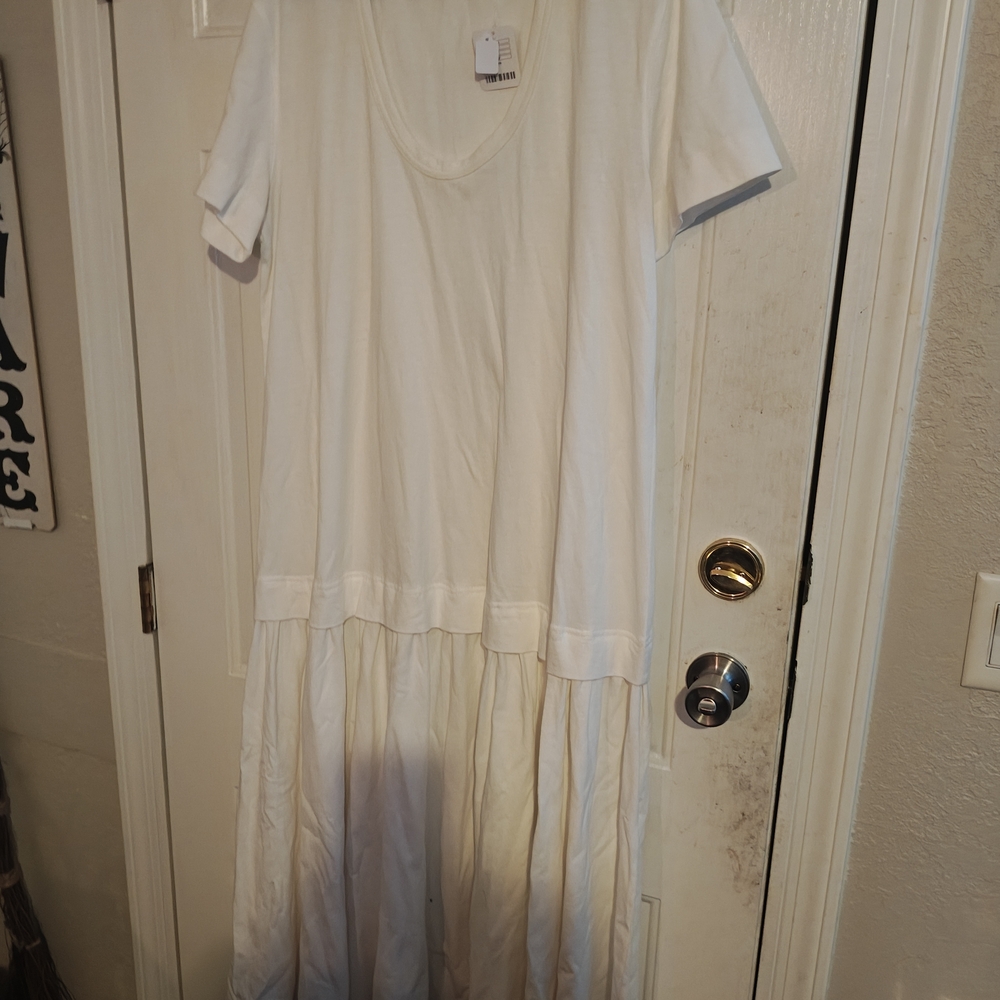 Free People White Maxi Dress